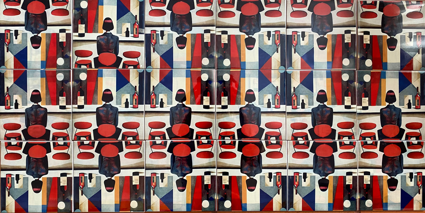 Art Tile Panel - 50s Bar