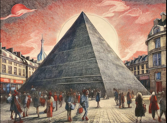 A Pirâmide no Louvre