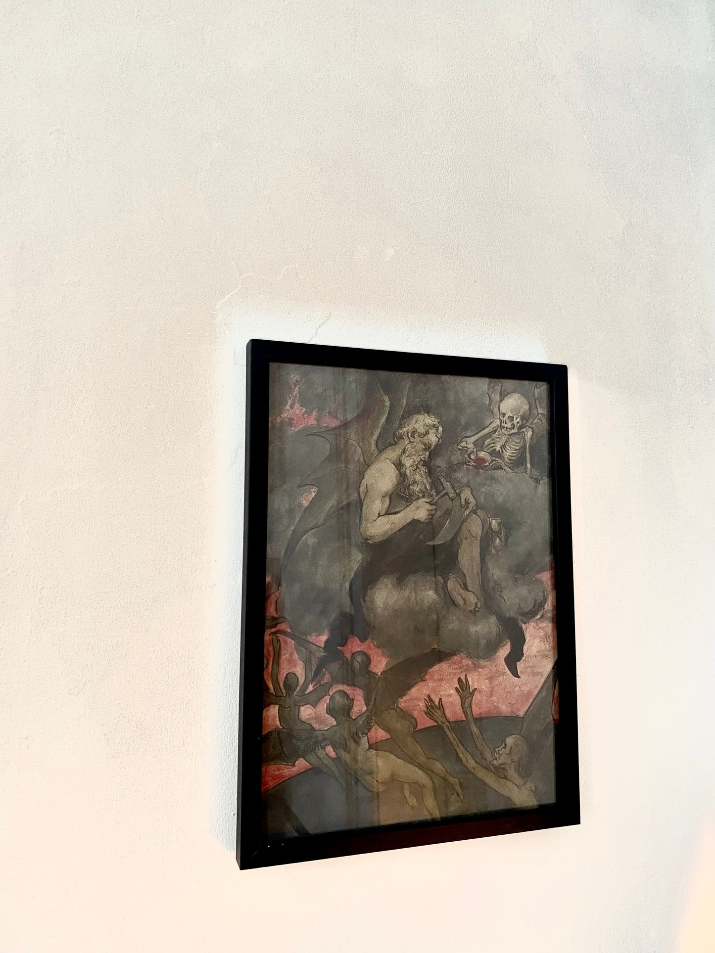 "Chronos sharpens the scythe" , Louis Eysen (1843-1899)