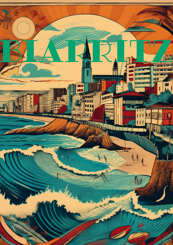 Biarritz Vintage Surf