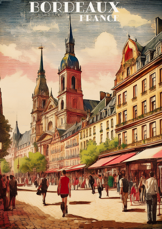 Bordeaux Street Scene