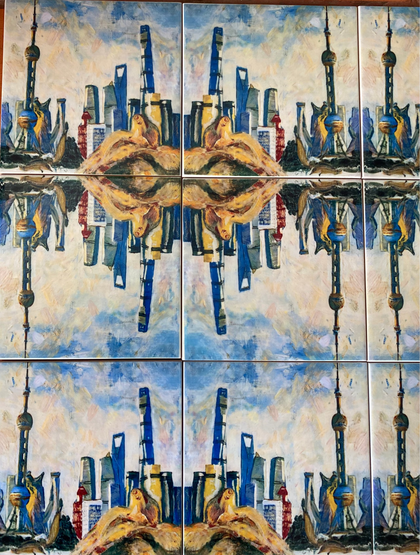 Art Tile Panel - Shangai