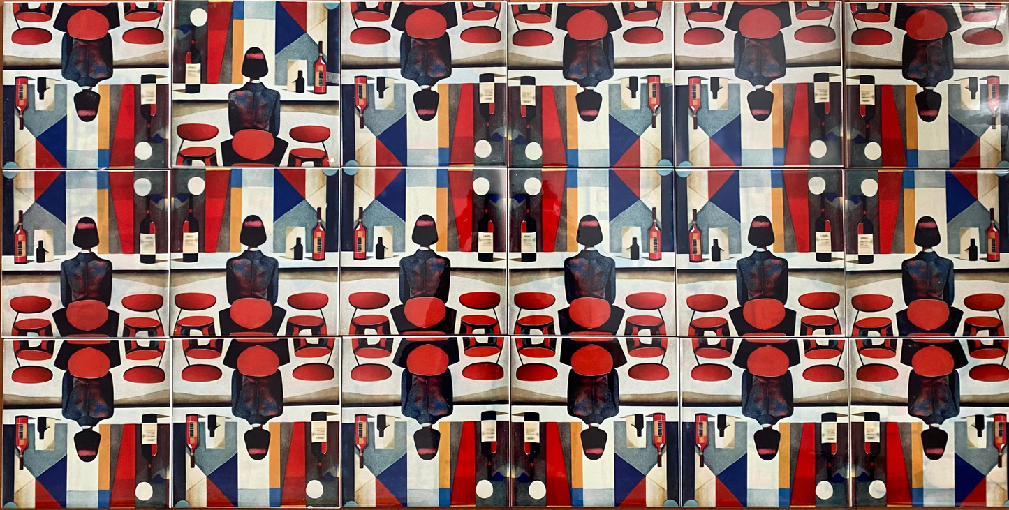 Art Tile Panel - 50s Bar