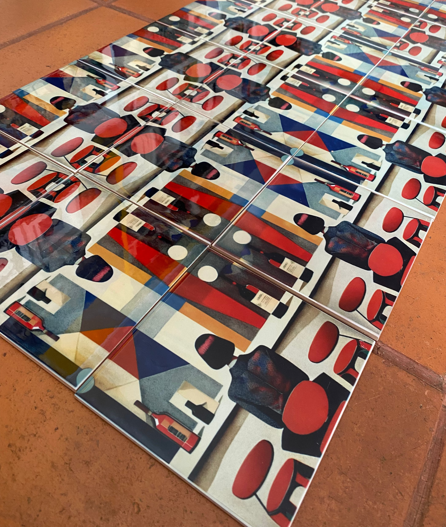 Art Tile Panel - 50s Bar