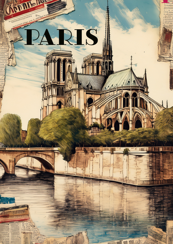 Paris Vintage Notre-Dame