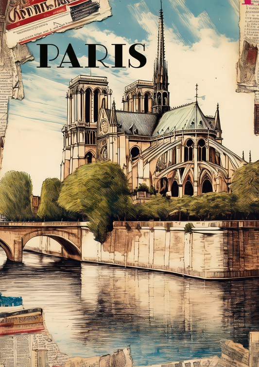 Paris Vintage Notre-Dame