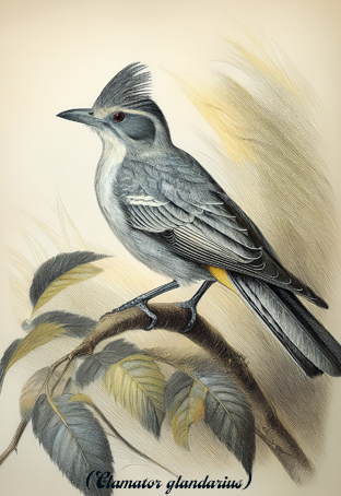 Clamator glandarius - Great Spotted Cuckoo