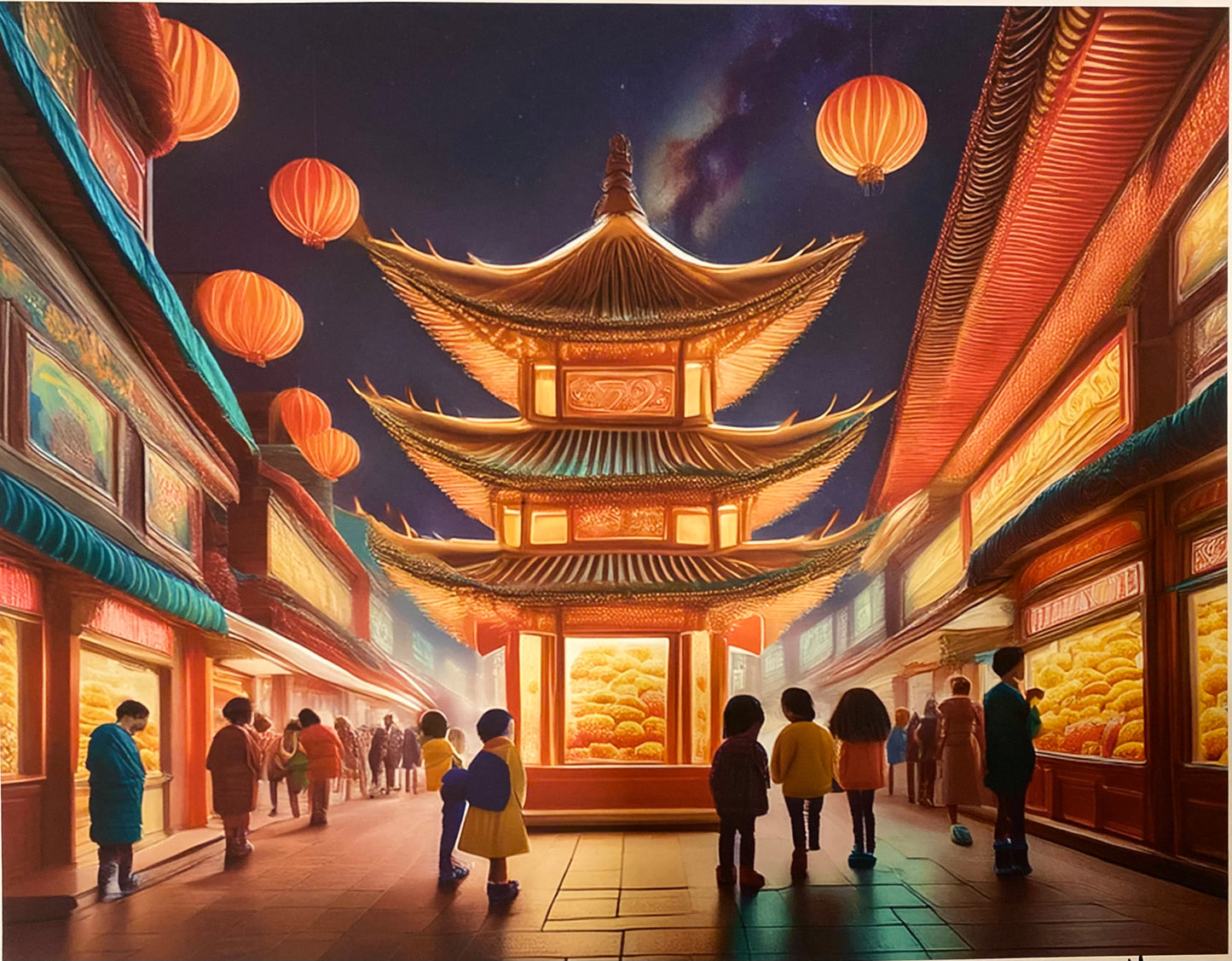 Cores da China