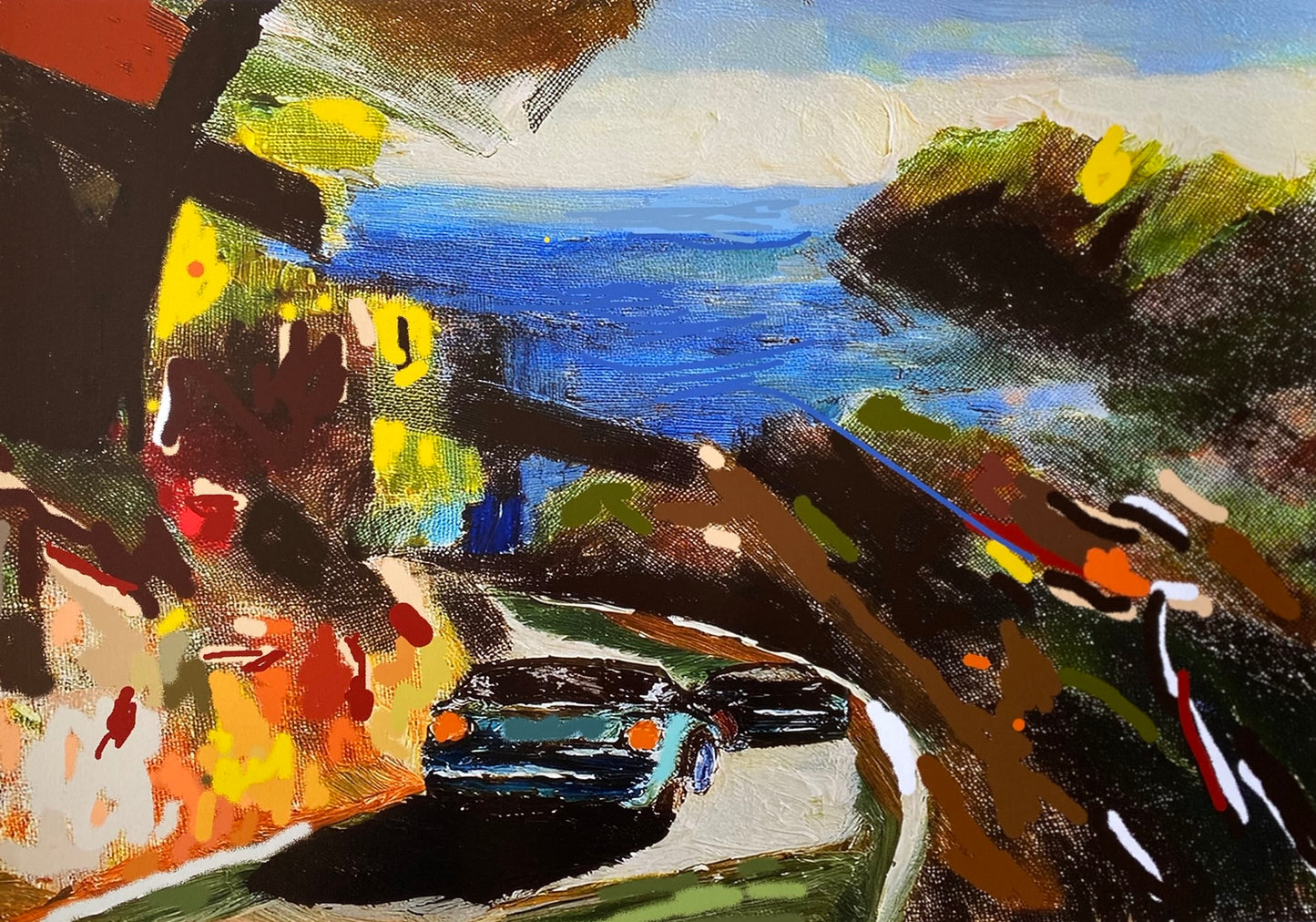 On the road